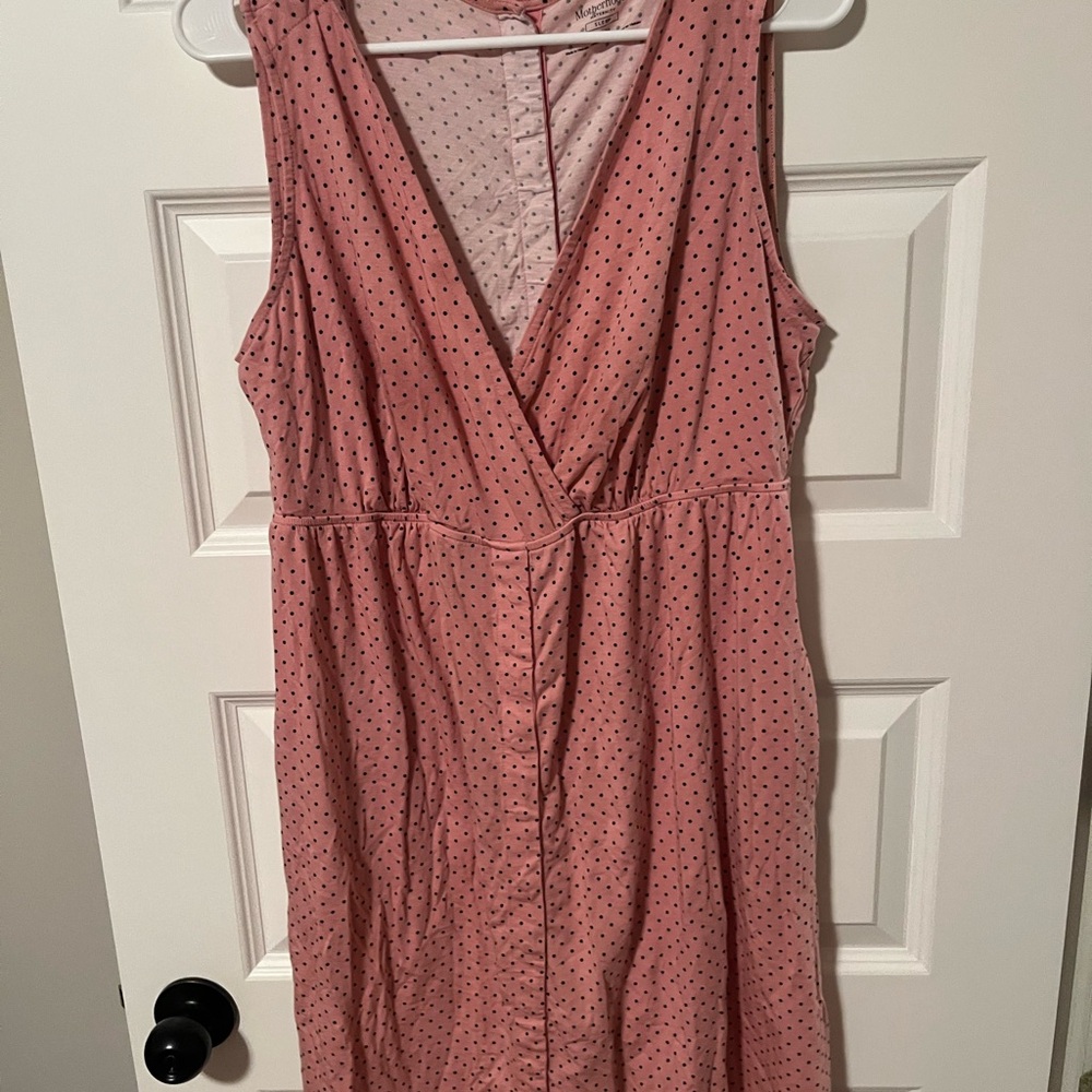 Maternity and Nursing Nightgown